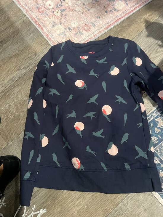 Boden Renee Crewneck Sweatshirt size XS - Picture 2 of 10